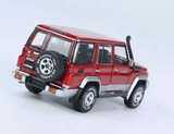 1:64 Toyota Land Cruiser LC76 -- Dark Red -- BM Creations