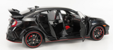 1:18 Honda Civic Type R (FK8) 2020 -- Black -- LCD Models