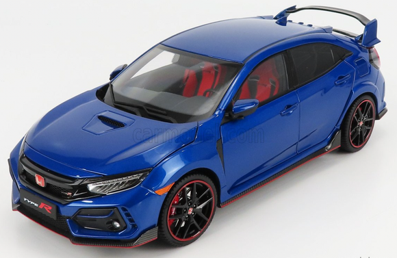 1:18 Honda Civic Type R (FK8) 2020 -- Blue -- LCD Models