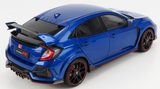 1:18 Honda Civic Type R (FK8) 2020 -- Blue -- LCD Models