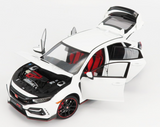 1:18 Honda Civic Type R (FK8) 2020 -- White -- LCD Models