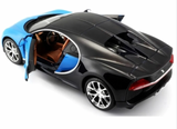 1:24 Bugatti Chiron -- Blue/Black -- Maisto