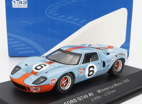1:43 1969 Le Mans 24 Hour Winner -- #6 Ford GT40 -- IXO Models