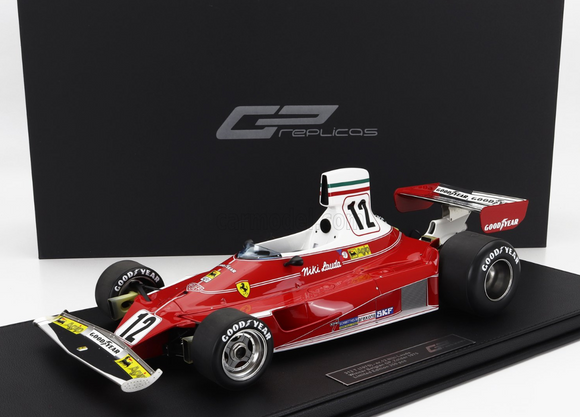 1:12 1975 Niki Lauda -- Belgian GP Winner -- Ferrari 312T -- GP Replicas F1
