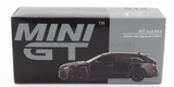 1:64 Audi RS6 ABT Johann Abt Signature Edition -- Black -- Mini GT