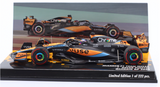 1:43 2023 Oscar Piastri -- Bahrain GP -- McLaren MCL60 -- Minichamps F1