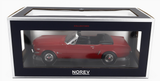 1:18 1966 Ford Mustang Convertible -- Signal Flare Red -- Norev