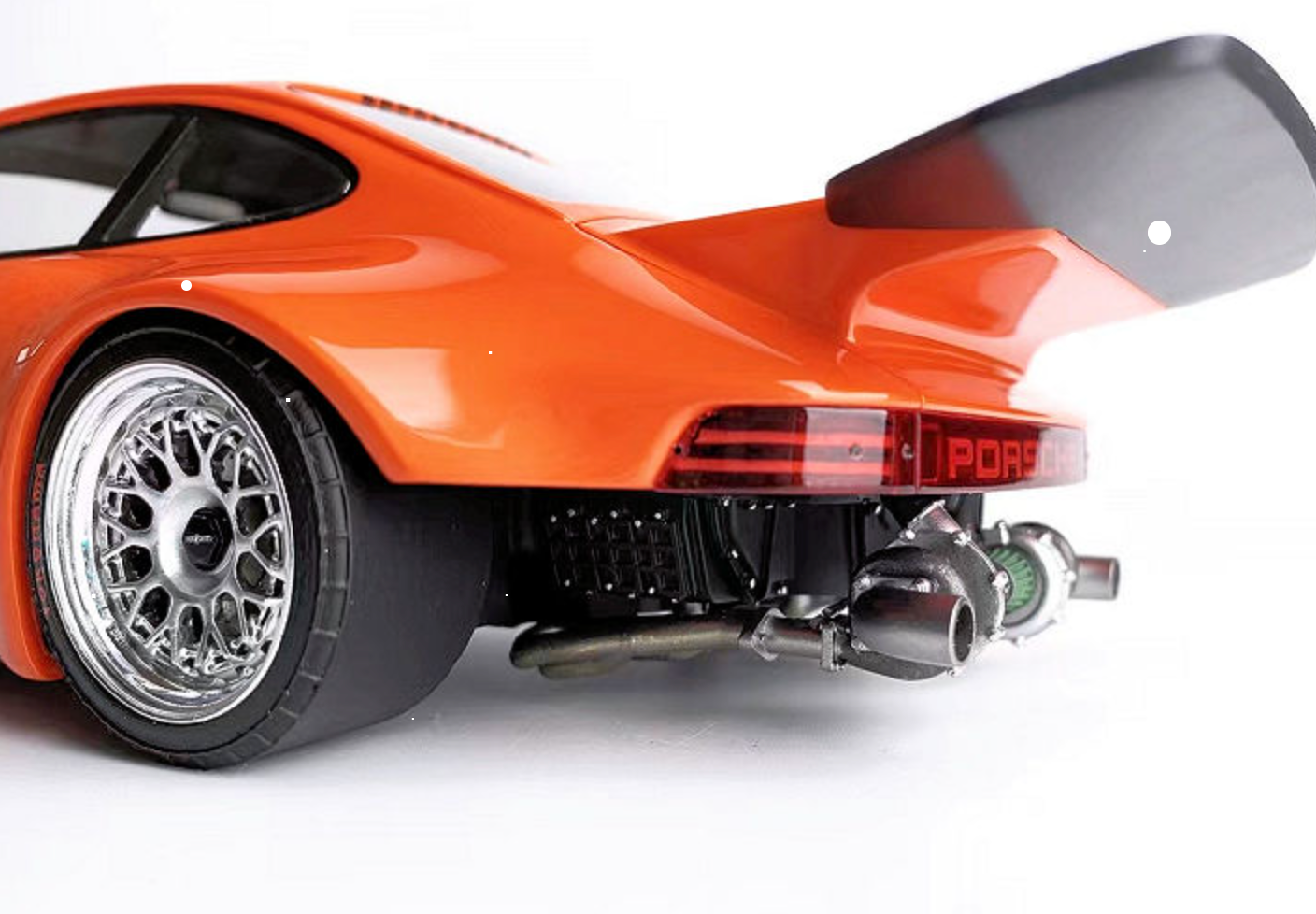 1/18 Solido ポルシェ KS-R 2022 orange 2022 KS-R Porsche Orange Diecast Model Car | Solido