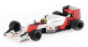 (Pre-Order) 1:18 1990 Ayrton Senna (Dirty Version) -- World Champion -- McLaren MP4/5B -- Minichamps F1