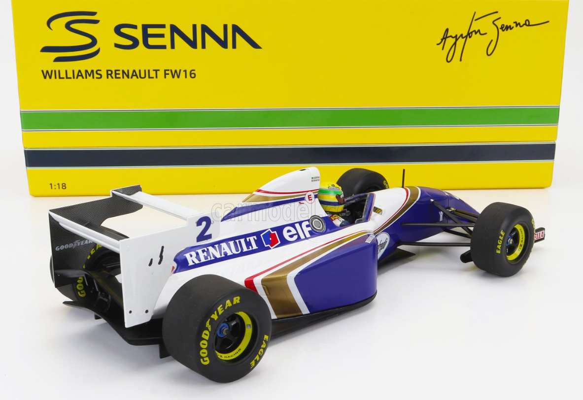 1:18 1994 Ayrton Senna -- Pacific GP -- Williams FW16