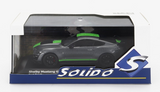 1:43 2020 Shelby Mustang GT500 -- Grey w/Neon Green Stripes -- Solido Ford