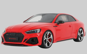 (Pre-Order) 1:18 Audi RS5 F5 Quattro Coupe -- Competition Red -- GT Spirit
