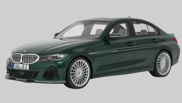 (Pre-Order) 1:18 BMW Alpina B3 G20 LCI Sedan -- Metallic Green -- GT Spirit