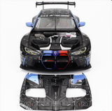 1:18 2023 Test Car Team WRT -- #46 Valentino Rossi BMW M4 GT3 -- Minichamps