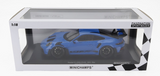 1:18 Porsche 911 (992) GT3 RS Coupe 2023 -- Blue w/Black Wheels -- Minichamps