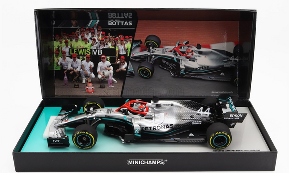 1:18 2019 Lewis Hamilton -- World Champion (Monaco GP) -- Minichamps F1 RARE