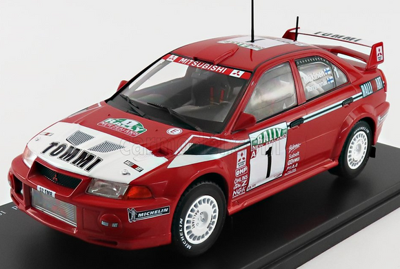 1:24 1999 Rally New Zealand -- Makinen #1 Mitsubishi Lancer Evo VI -- Edicola