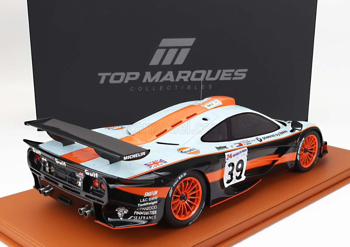 ミニカー McLaren F1 GTR Gulf Racing 1997 1:64 Kyosho 1/64 Mclaren F1 GTR collection No.39 Gulf Racing LM