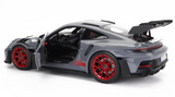 1:18 Porsche 911 (992) GT3 RS Coupe 2022 -- Grey/Red -- NOREV