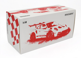 1:18 Porsche 911 (992) GT3 RS Coupe 2022 -- White w/Red Wheels -- Minichamps