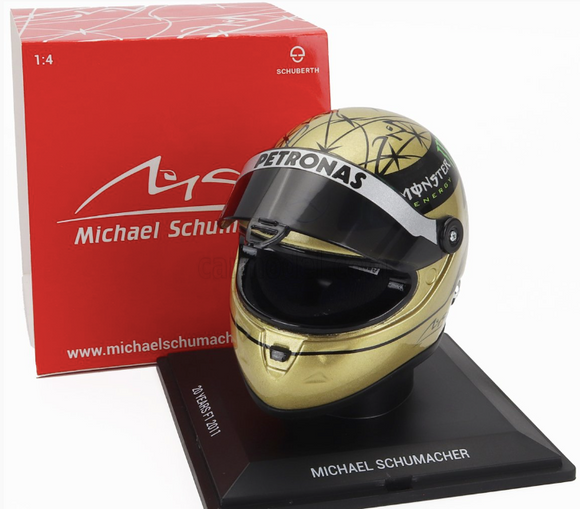 Michael schumacher mercedes 2024 helmet