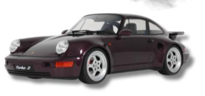 (Pre-Order) 1:12 Porsche 911 (964) Turbo S 1992 -- Purple -- GT Spirit