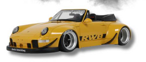 (Pre-Order) 1:18 RWB 911 (993) Spider -- "Nohra" Yellow -- GT Spirit Porsche