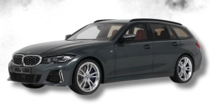 (Pre-Order) 1:18 BMW M340i (G81) Xdrive M Sport 2019 -- Grey -- GT Spirit