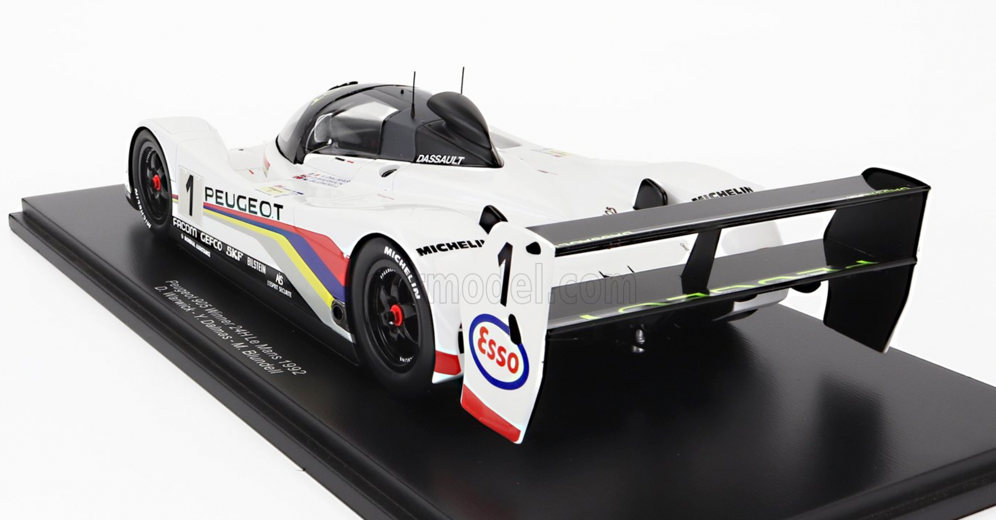 1:18 1992 Le Mans 24 Hour Winner -- #1 Peugeot 905 -- Spark 1:18 1992 Le Mans 24 Hour Winner -- #1 Peugeot 905 -- Spark