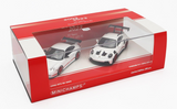 1:43 Twin-Set - 20 Years of Porsche 911 GT3 RS 2003 996 - 2023 992 -- Minichamps