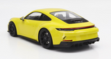 1:18 Porsche 911 (992) GT3 Touring 2022 -- Yellow w/Black Wheels -- Minichamps