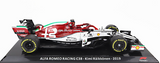 1:24 2019 Kimi Raikkonen -- Alfa Romeo C38 -- Atlas/Edicola F1