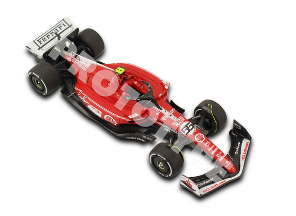 (Pre-Order) 1:18 2023 Carlos Sainz -- Las Vegas GP -- #55 Scuderia Ferrari SF-23 -- BBR F1