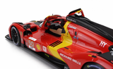 1:18 2023 LeMans Pole Position -- #50 Ferrari 499P -- Bburago