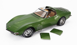 1:18 1972 Chevrolet Corvette C3 -- Green Metallic -- KK-Scale