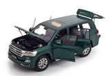 1:18 Toyota Land Cruiser VDJ200 2020 -- Dark Green Metallic -- NZG