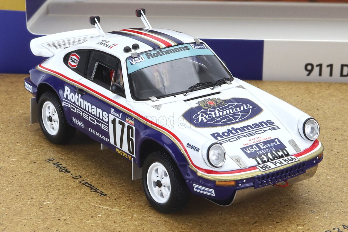 1:43 911 Dakar Twin Set -- 1976 Winner Rothmans Carrera / 2023 992 -- 1:43 911 Dakar Twin Set -- 1976 Winner Rothmans Carrera / 2023 992 --
