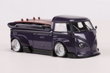 1:64 VW T1 (Kombi) Pickup Widebody -- Purple -- LF Models