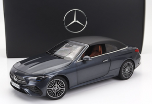 1:18 2024 Mercedes-Benz CLE Cabriolet (A236) AMG-Line -- Graphite Grey -- Norev