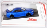 1:64 Nissan Skyline R34 GTR Z-Tune -- Bayside Blue -- Schuco