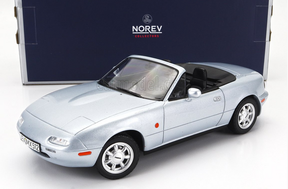 1:18 Mazda MX-5 (MX5) NA 1989 -- Silver -- Norev