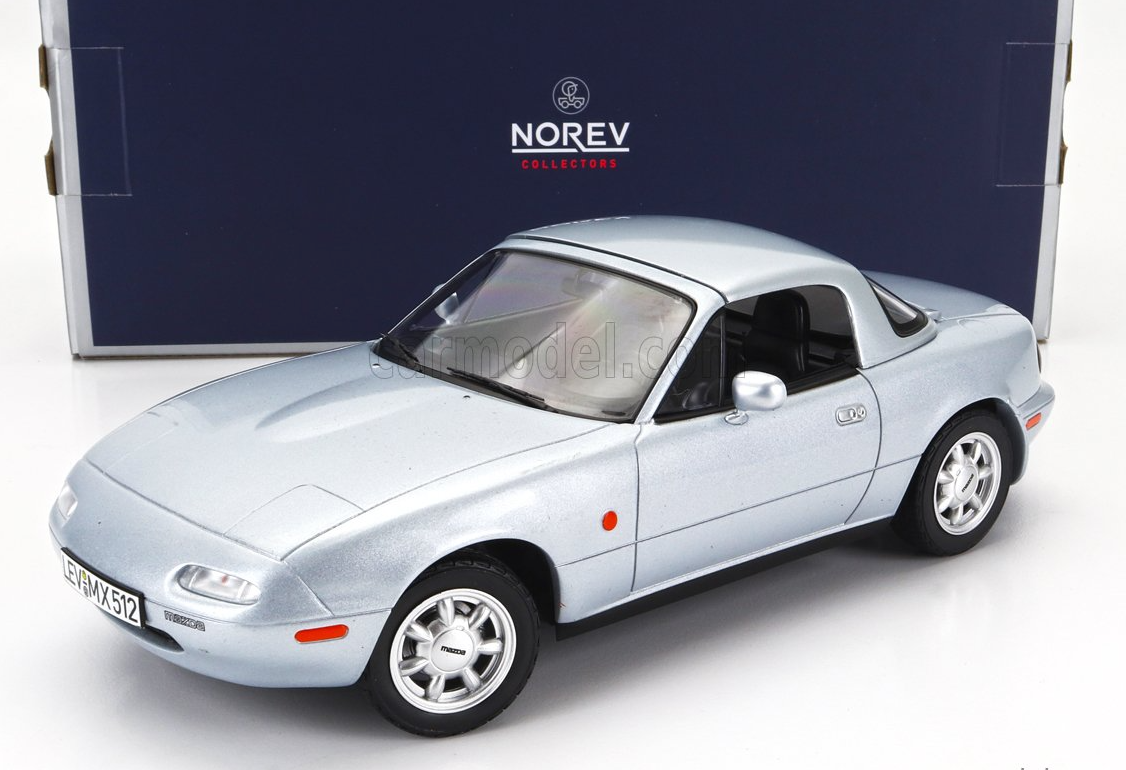 1:18 Mazda MX-5 (MX5) NA 1989 -- Silver -- Norev 1:18 Mazda MX-5 (MX5) NA 1989 -- Silver -- Norev