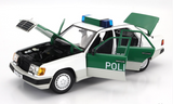 1:18 Mercedes-Benz 230 E W124 (1989 - 1993) -- German Police Car -- Norev