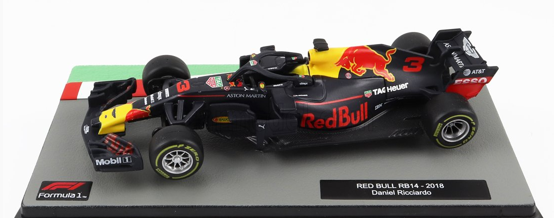 1:43 2018 Daniel Ricciardo -- #3 Aston Martin Red Bull RB14 -- Atlas F