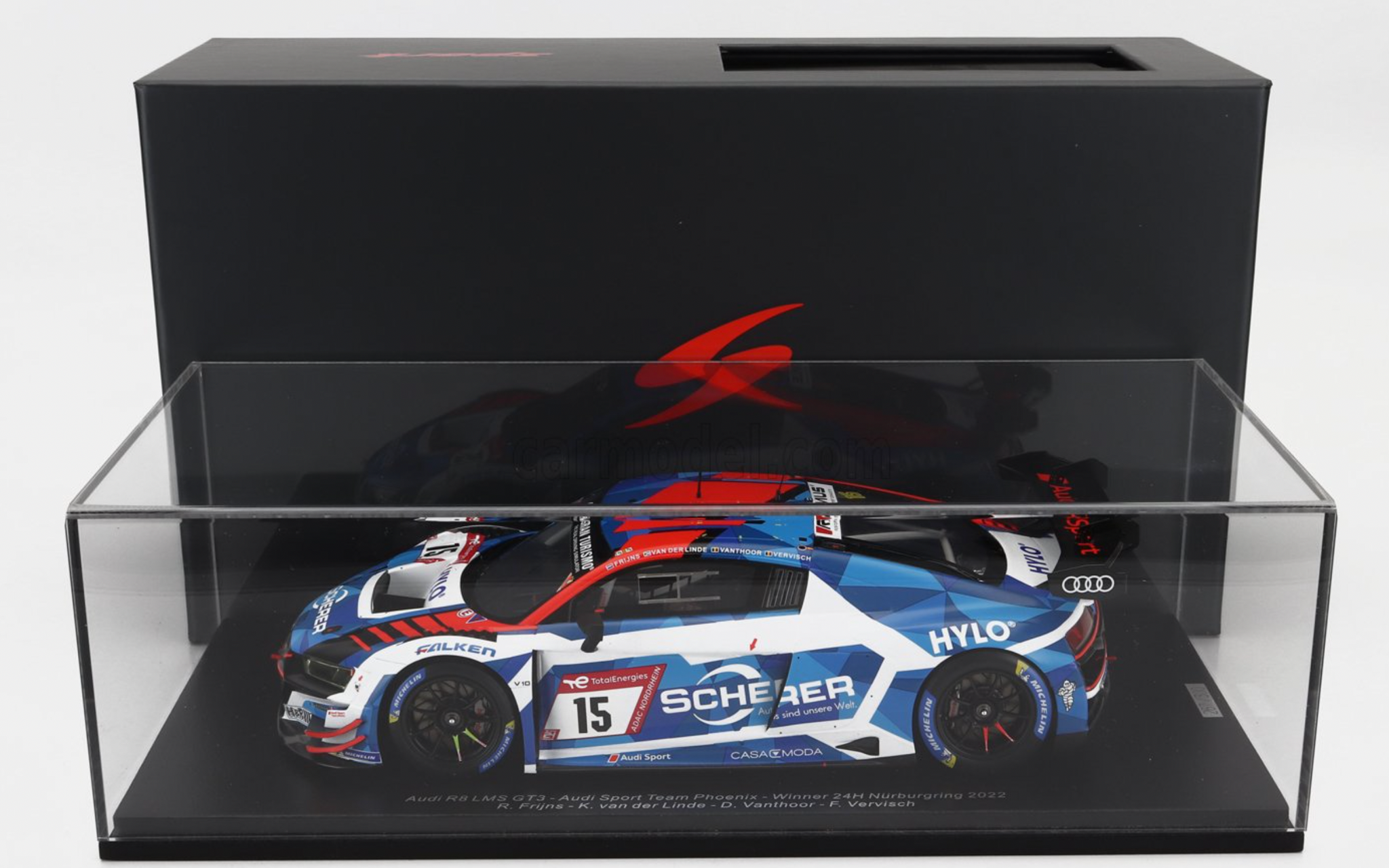 1:18 2022 24H Nürburgring Winner -- #15 Audi R8 LMS GT3 -- Spark