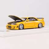 1:64 Nissan Skyline R33 GTR 400R -- Yellow -- Focal Horizon