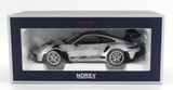 1:18 Porsche 911 (992) GT3 RS Coupe 2022 -- Silver/Black -- NOREV