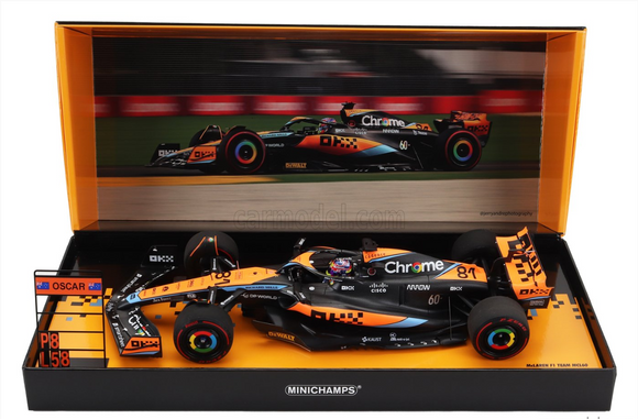 1:18 2023 Oscar Piastri -- Australian GP -- McLaren MCL60 -- Minichamps F1 RARE