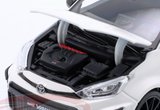 1:24 2021 Toyota GR Yaris -- White w/Carbon Top -- Maisto