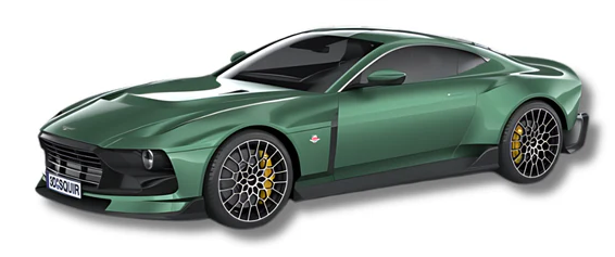 (Pre-Order) 1:18 Aston Martin Valour 2024 -- Green -- GT Spirit